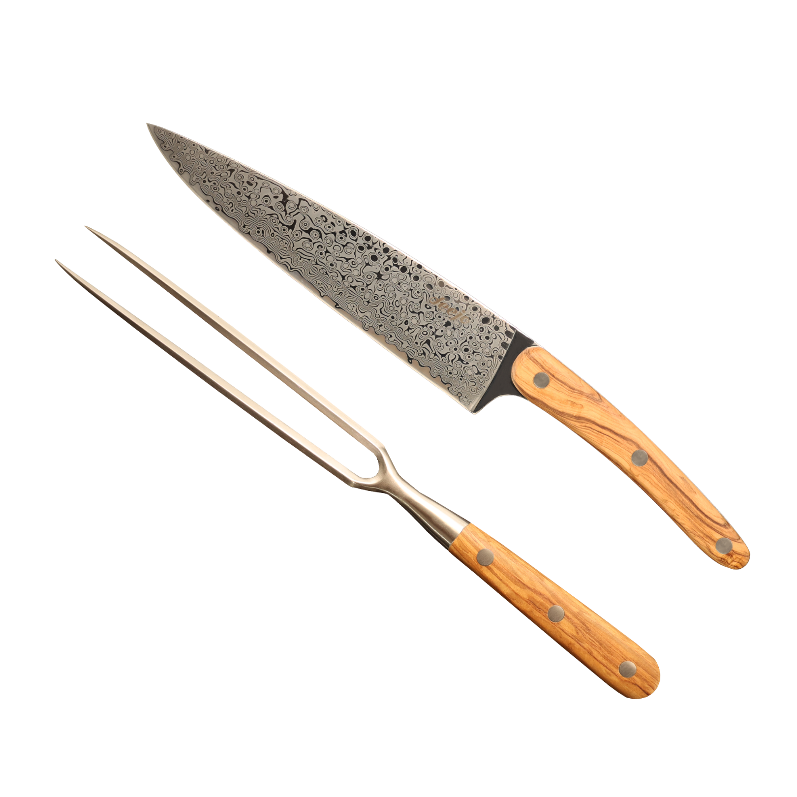 Das Damast Tranchier-Set