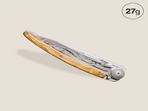 Deejo 27g, Olivenholz / Welle