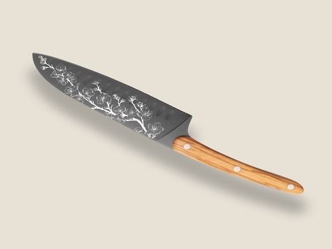 Deejo Sankaimesser, Olivenholz / Sakura