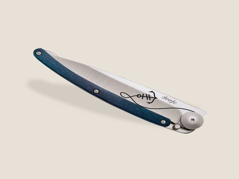 Deejo 37g, Blaues Buchenholz / Anker