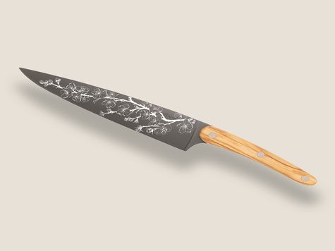 Deejo Chefmesser, Olivenholz / Sakura