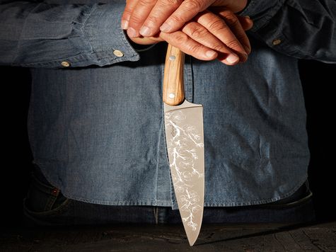 Deejo Chefmesser, Olivenholz / Sakura