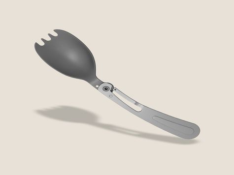 Spork Deejo 39g, Titan