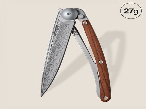 Deejo 27g, Korallenholz / Feder