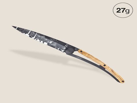Deejo 27g, Olivenholz / Jagdtag