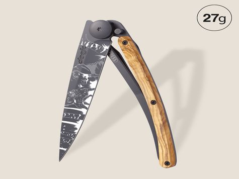 Deejo 27g, Olivenholz / Jagdtag