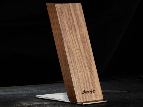 Magnetischer Zebranoholzständer für Deejo Küchenmesser