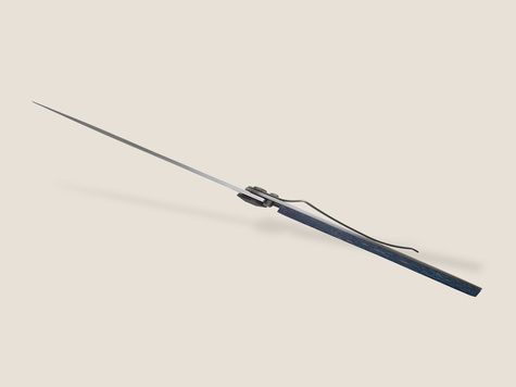 Deejo 37g, Blaues Buchenholz / Fisch
