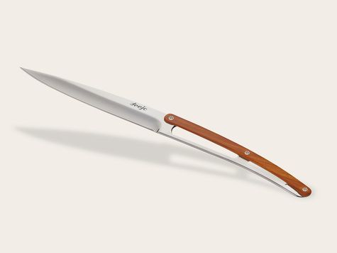 6 Deejo Tafelmesser Prestige, Korallenholz