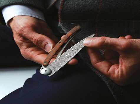 Deejo Damast Prestige 37g, Schlangenholz