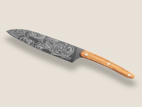 Deejo Sankaimesser, Olivenholz / Floreal