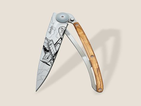 Deejo 37g, Olivenholz / Luftfahrt