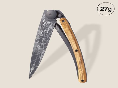 Deejo 27g, Olivenholz / Elfe