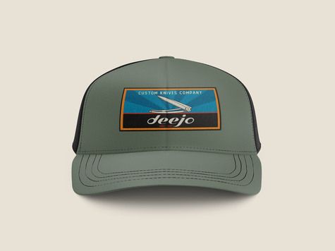 Deejo Trucker Caps, Grün