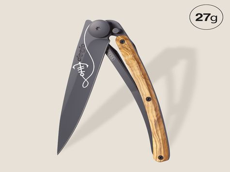 Deejo 27g, Olivenholz / Anker