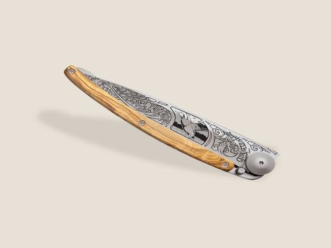 Deejo 37g, Olivenholz / Ente