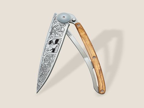 Deejo 37g, Olivenholz / Ente