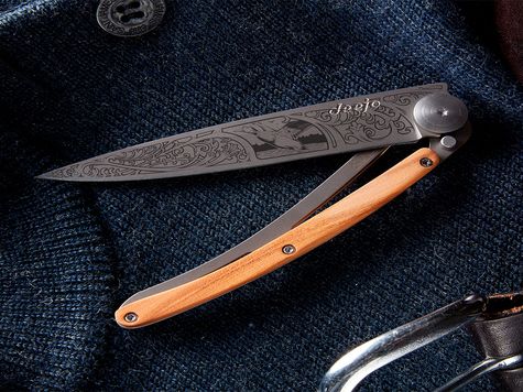 Deejo 37g, Olivenholz / Ente