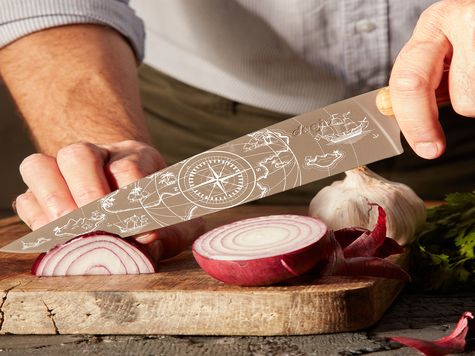 Deejo Chefmesser, Olivenholz / Saporem Mundi