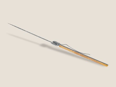 Deejo Damast 88 37g, Olivenholz