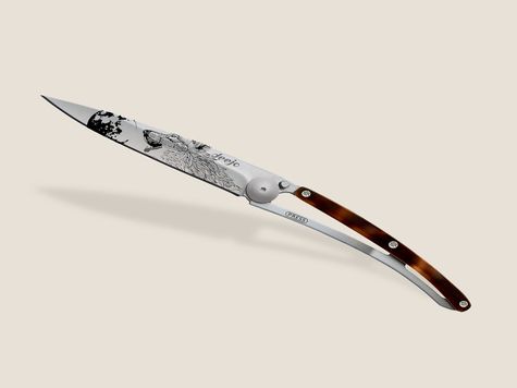 Deejo 37g, Schildpattoptik bernsteinfarben / Schrei