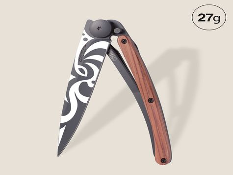 Deejo 27g, Korallenholz / Tribal