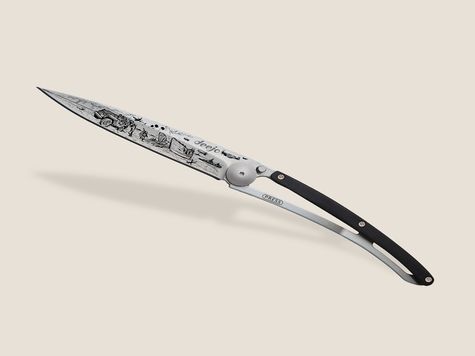 Deejo 37g, Ebenholz / D-Day