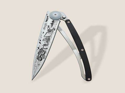 Deejo 37g, Ebenholz / D-Day