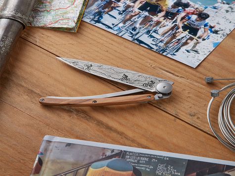 Deejo 37g, Olivenholz / Mountainbike