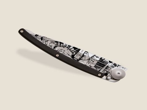 Deejo 37g, Ebenholz / Motor