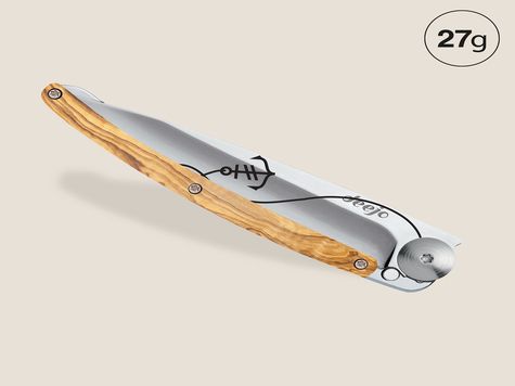 Deejo 27g, Olivenholz / Anker